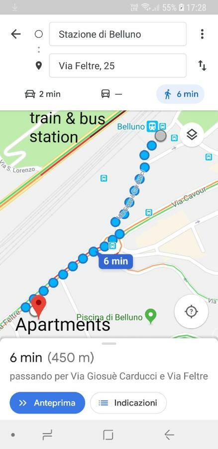 Dolomiti Suite Μπελούνο Εξωτερικό φωτογραφία